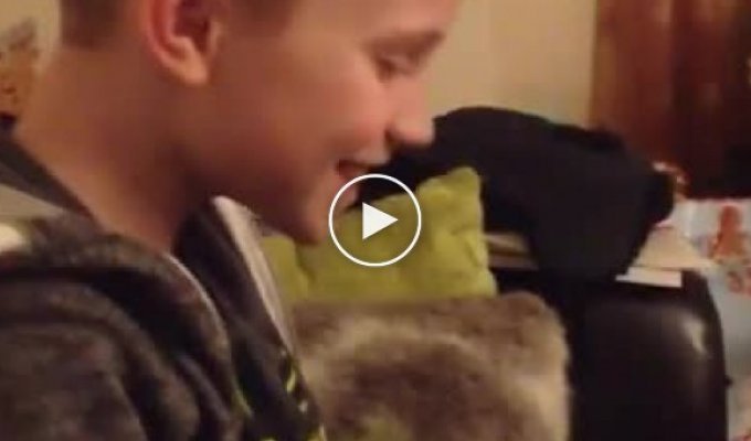 10-летний мальчик узнал что станет братом