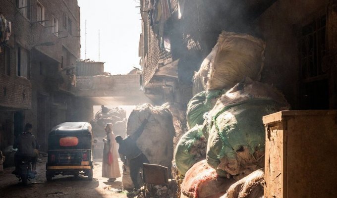 Город мусорщиков. Каир (37 фото + 1 видео)