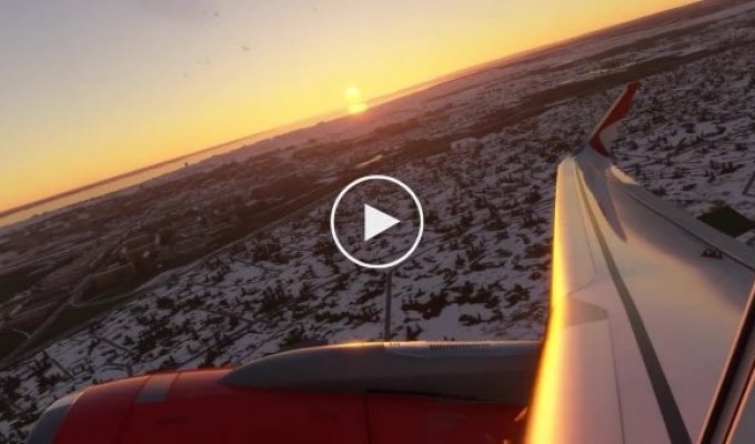 Авиакатастрофы с видом из самолета в популярном авиасимуляторе