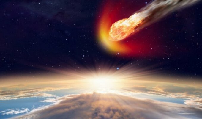 Что способен натворить в космосе метеорит размером с песчинку (4 фото)