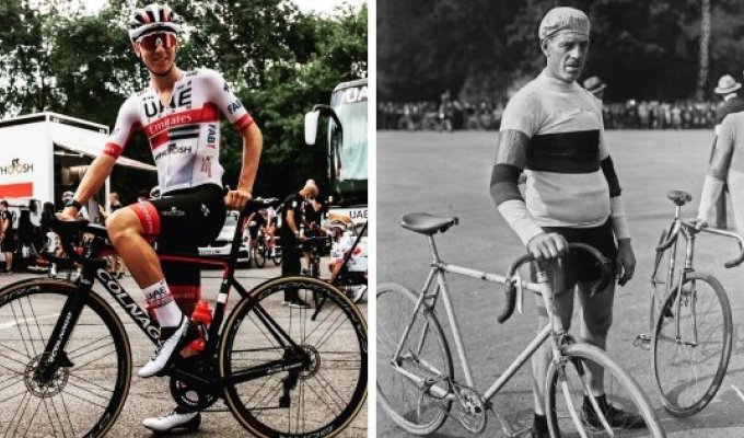 Тогда и сейчас: как выглядели профессиональные спортсмены столетие назад и сегодня (12 фото)