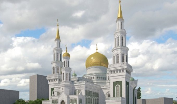 'Новая Мекка' в Москве. Как мусульмане празднуют Курбан Байрам (6 фото)