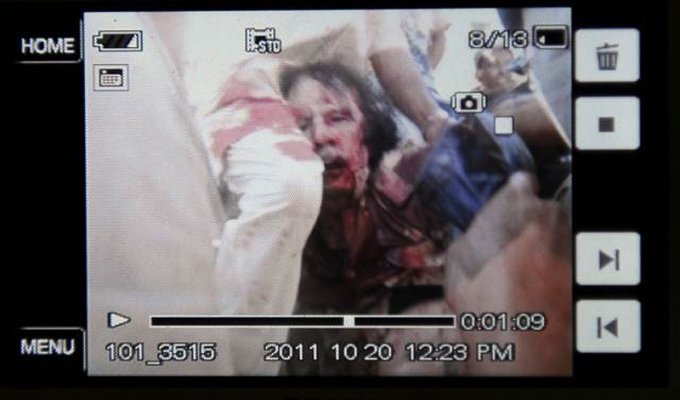 Муаммар Каддафи мертв (8 фото + 2 видео)