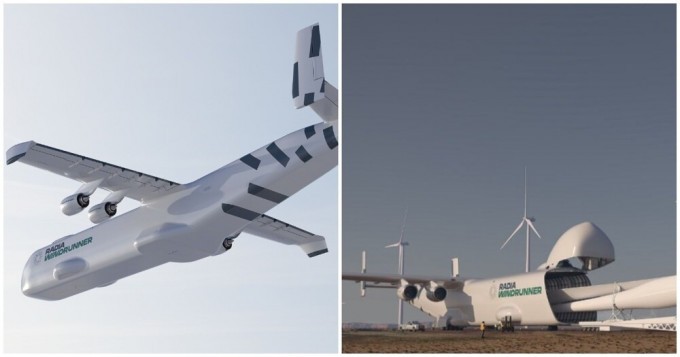Американская компания захотела построить самый большой в мире грузовой самолёт (5 фото)