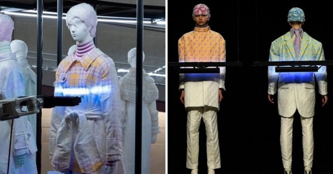 Модная наука: японский бренд создал одежду, цвет и узор которой проявляется только под действием ультрафиолета (13 фото + 1 видео)