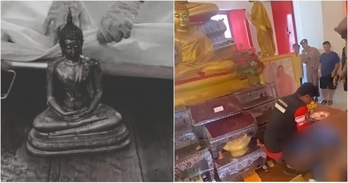 В Таиланде мужчину, разгромившего храм, убил Будда (4 фото)