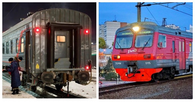 Почему у пассажирского поезда именно три огня “на хвосте”? (3 фото)