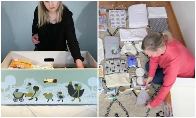 Финляндия уже 82 года дарит будущим мамам специальную коробку (6 фото + 1 видео)