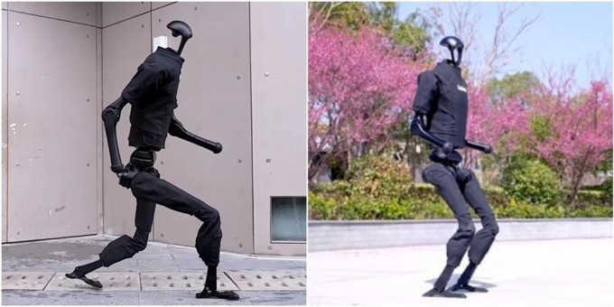 Китайский робот побил мировой рекорд по скорости ходьбы (7 фото + 1 видео)
