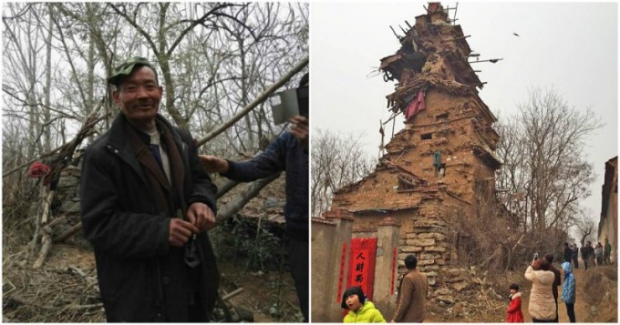 Дом, который построил псих. Грустная история странного сооружения в китайском селе (8 фото)