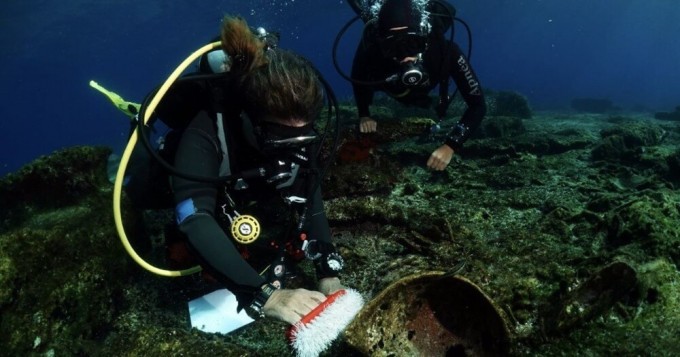 У острова Касос обнаружили десять древних кораблекрушений (6 фото + 1 видео)