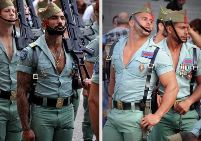 Почему солдаты испанского легиона носят такую причудливую униформу (7 фото)