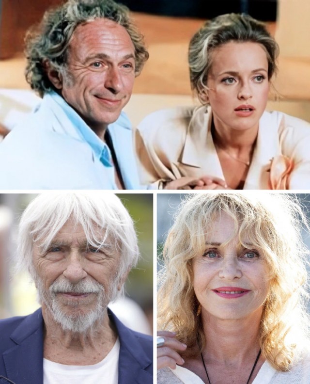 Как изменились известные дуэты актеров в французских фильмах (14 фото)