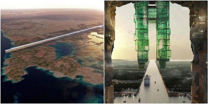 "Мегаполис будущего" в Саудовской Аравии может навредить природе (9 фото)
