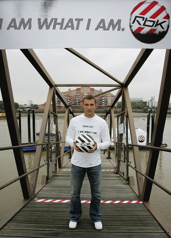 Андрей Шевченко стал лицом футбольной кампании от Reebok