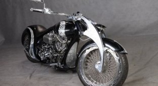 Кастомный мотоцикл Chimera - история создания (32 фото)