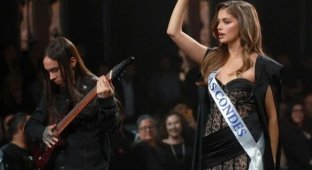 Игнасиа Фернандес — «Мисс Чили» порвала зал экстрим-вокалом в стиле Death Metal (6 фото + видео)