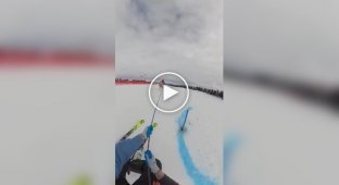 A funny winter activity