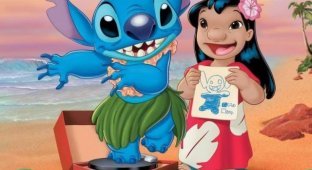 Disney is preparing a remake of the cartoon "Lilo and Stitch" (2 photos)