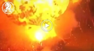 Ворожий танк розлітається на шматки після удару українського дрона