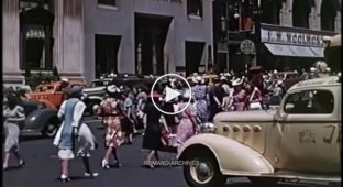 Нью Йорк в цвете. 1939 год