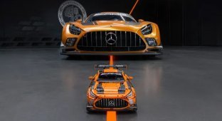 Mercedes-AMG GT3 став конструктором із пневмопідйомником (8 фото)