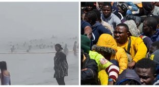 Іспанію продовжують штурмувати нелегали з Африки (5 фото + 1 відео)