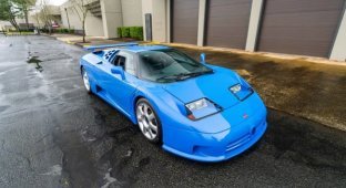 Lost a Bugatti EB110 Supercar, Searched for 25 Years, Found, and Put It Up for Sale (25 photos)
