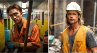 What celebrities would look like if they went to a regular job (16 photos)