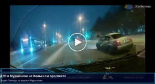 I turned on the turn signal, so I'm turning! accident from Murmansk