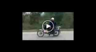 Профессиональная езда на мотоцикле