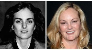 Golden girl, victim and criminal Patty Hearst (8 photos)