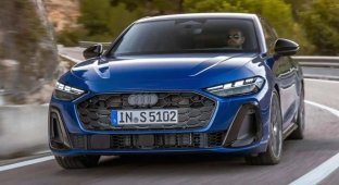 Audi показали новую четырехдверную А5 (6 фото)