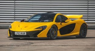 Первый в истории McLaren P1 будет продан на предстоящем аукционе в Сильверстоуне (20 фото)