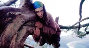 The incredible story of a girl who lived on a tree for more than two years (6 photos)