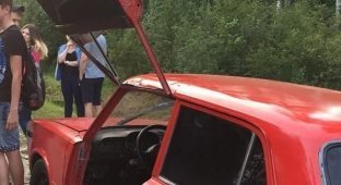 Как в Пскове «копейку» прокачали (2 фото)