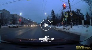 In Dzerzhinsk, two drivers did not divide the lane and caused an accident