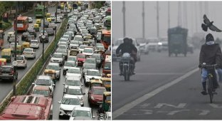 В Индии придумали, как бороться со старыми автомобилями (3 фото)