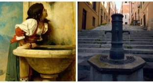 Тысячи «носачей», которые с древности утоляли жажду римлян и продолжают это делать сегодня (12 фото + 1 видео)