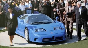 Bugatti EB110: мечта Романо Артиоли (32 фото)
