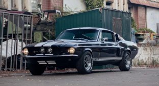 A rare charged Ford Mustang in 1967 was restored in Ukraine (photo)