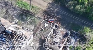 Пилоты полка беспилотных систем К-2 атаковали противника в зданиях, а также уничтожили их технику