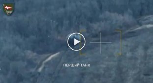 Неудачная атака российских военных на Купянском направлении при поддержке двух танков