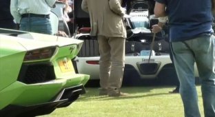 Саунд батл суперкаров на Wilton Classic and Super Car (4 видео)