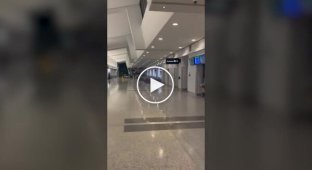 Пасажир викрав гольф-кар і прокотився в аеропорту