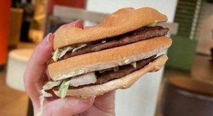 Users shared photos of terrible fast food dishes (20 photos)