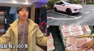 In China, a father hid from his son for 20 years that he was a millionaire (5 photos)