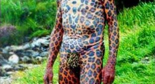 Человек-леопард поселится в доме престарелых (8 фото)
