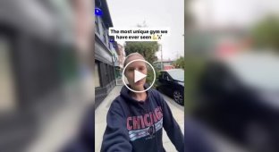 Кинотеатр-спортзал в США