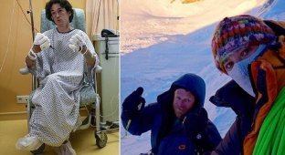 Альпинистка бросила товарища, чтобы спастись (11 фото + 1 видео)